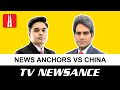 War on china starring indian news anchors tv newsance episode 92