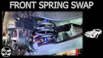 1980 Camaro Front Spring Replacement
