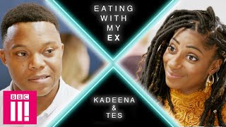 "How Many Times Did You Cheat On Me?" | Kadeena & Tes: Eating With My Ex Celebrity Special