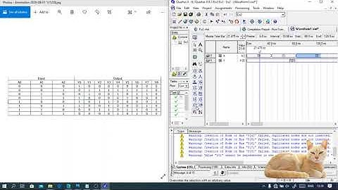 เขียน VHDL ด้วยโจทย์ Vector port Truth Table With Quartus II 8 1 Web Edition