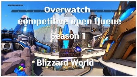 Overwatch: competitive open queue
