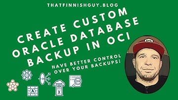 OCI Tips and Tricks - Create Custom Database backup in OCI (DO IT IN UNDER 15 MINUTES)
