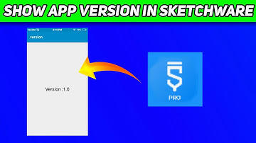 Sketchware Show App Version In Sketchware Tutorial | RITESHXYT