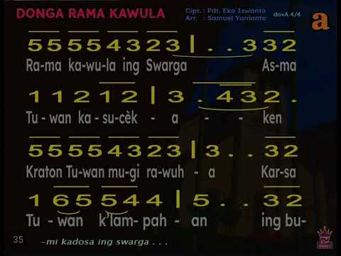 Lagu DONGA RAMA KAWULA (DOA BAPA KAMI)
