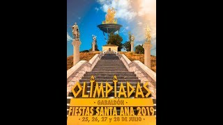 Promo fiestas Santa Ana 2019 Gabaldón