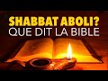 Shabbat aboli que dit la bible  allan rich