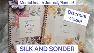 💜 SILK AND SONDER/MENTAL HEALTH/JOURNAL AND PLANNER ALL IN ONE