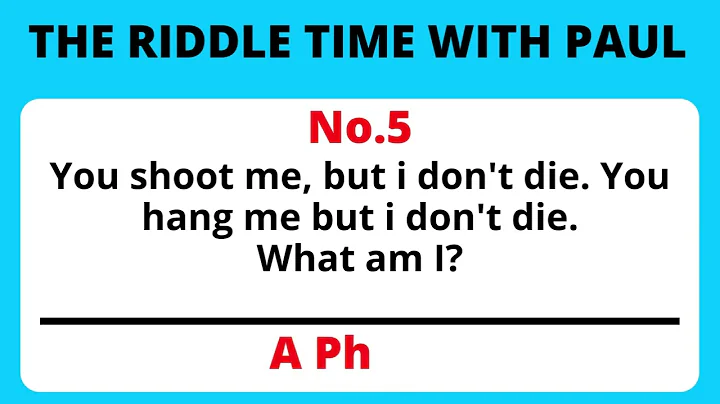 10 Hard Riddles I bet you can't answer in 10 seconds, try this brain test!