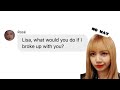 hilarious tweet and text memes but Chaelisa version