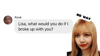 hilarious tweet and text memes but Chaelisa version