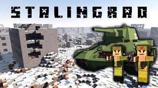 World War 2 in Minecraft - Battle of STALINGRAD