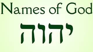 The Hebrew Names of God