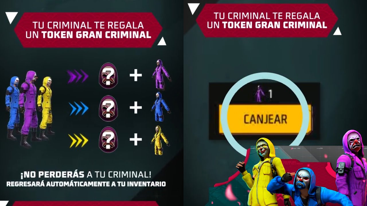 RECLAMA GRATIS TOKEN GRATIS TOKEN GRAN CRIMINAL PARA CONSEGUÍR CRIMINAL ...