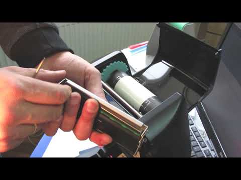 Замена термоголовы Godex RT700i