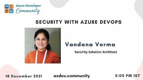 Security with Azure DevOps