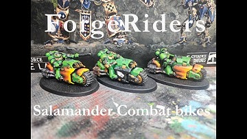 Forgeriders - Warhammer Raider-pattern Combat bikes