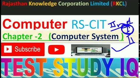 RS-CITCompleteBook lect.,Computer knowledge,RKCL,Rajasthancomputer,Chapter-2Part1st,byTest study iq,