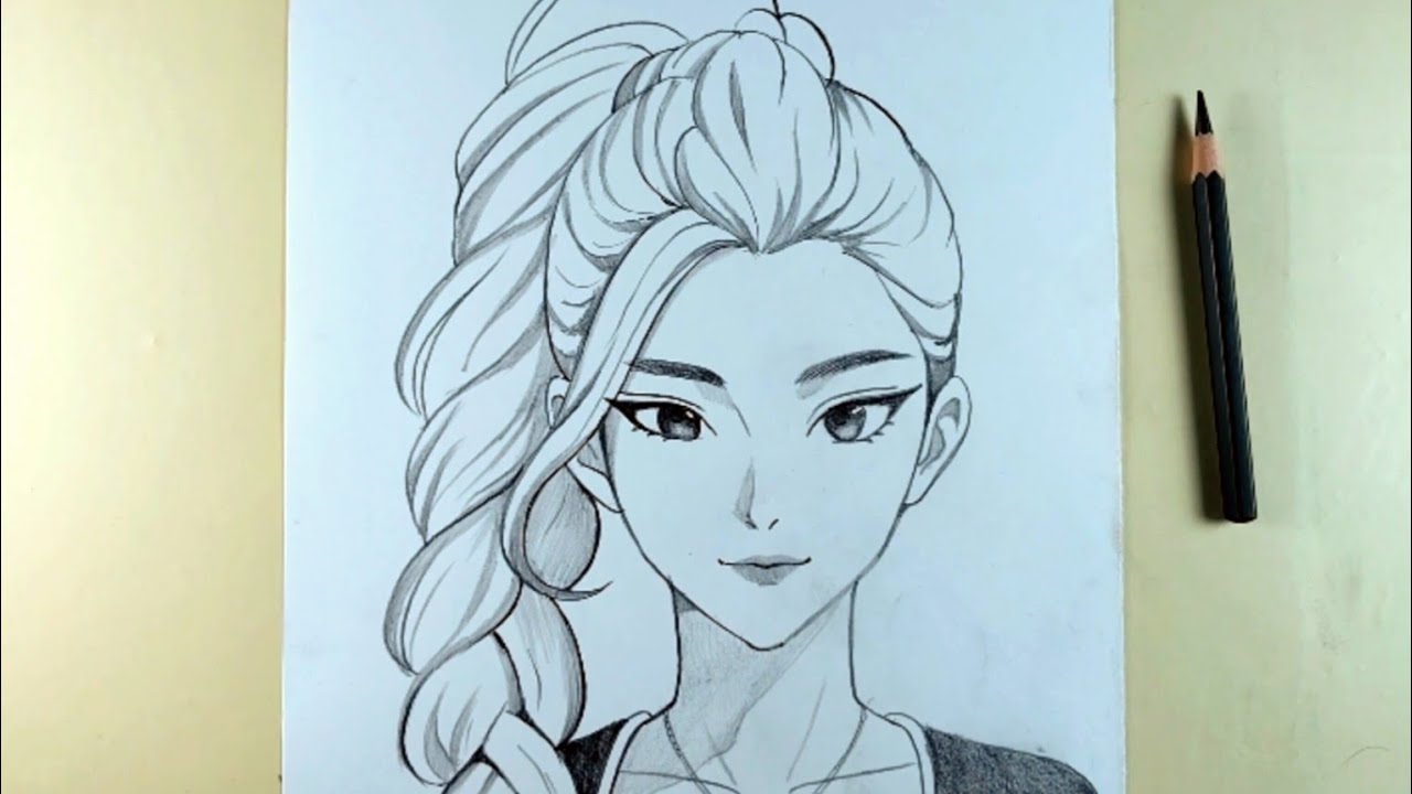 Rumi Drawing from Demon Hunters || Easy and step by step 