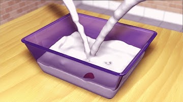 Milk - RealFlow Simulation