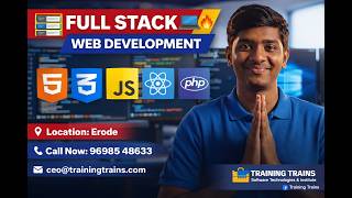 🚀 Full Stack Web Development Course | Training Trains Internship Program 💻🔥#reviews