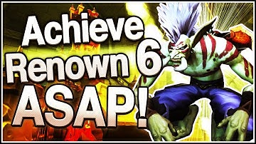 How to get Renown 6 FAST! - World of Warcraft: Shadowlands