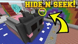 Minecraft: GIANT FLOWERS HIDE AND SEEK!! - Morph Hide And Seek - Modded Mini-Game