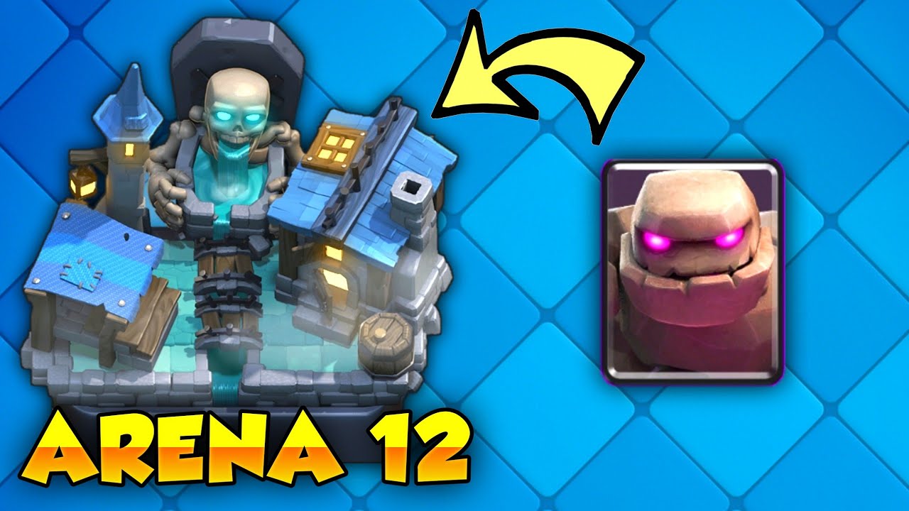 Clash Royalé Tips - No Legendary Golem Deck for Arena 7 to 12 #ClashRoyale