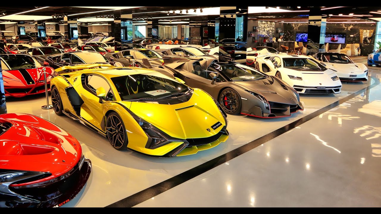F1RST MOTORS DUBAI - Walking Around INSANE & Most Expensive Supercar - Hypercar Paradise