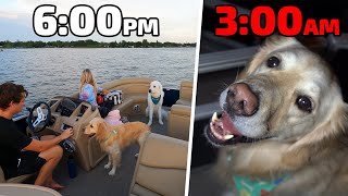 WE SPENT THE NIGHT ON THE BOAT! (Super Cooper Sunday #244)