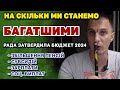 Українці СТАНУТЬ БАГАТШИМИ. На скільки? Рада озвучила бюджет 2024. Збільшать пенсії, зарплати і соц.