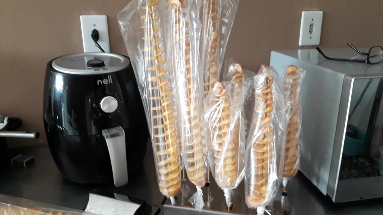 Como deixa a batata espiral sequinha e armazenar para venda