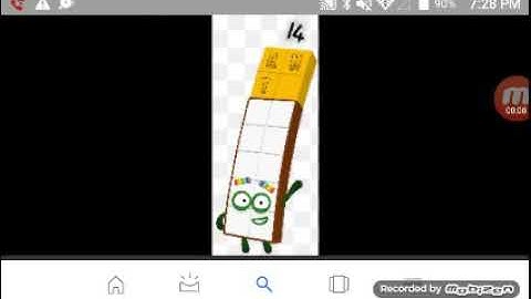 Making Numberblock 14 In Minecraft