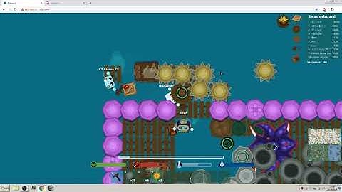 Starve.io- EZ clan *EXPOSED* - Using bots in highscore