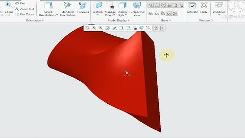 Rotational blend command in PTC creo 6.0.0.0 in 2022...2027|Rotational blend features urdu/hindi