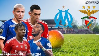 ⚽️ Olympique Marseille vs  Benfica Highlights from the First Leg 🇫🇷🇵🇹