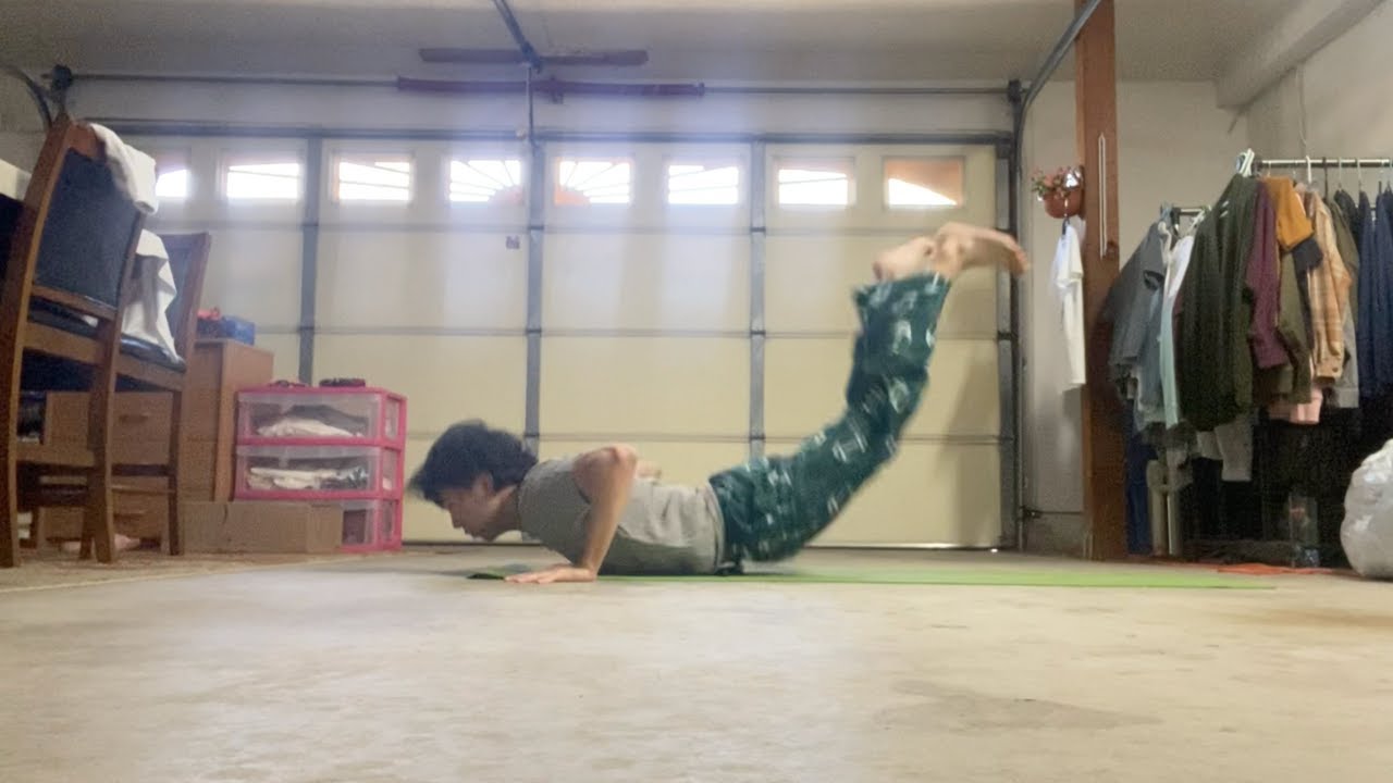 Doing the worm dance until I reach 100. - YouTube