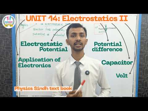 Electrostatics II: Electrostatic Potential, Capacitor, Volt, Applications of Electronics | Physics