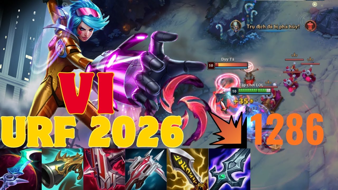 🔥 Vi URF 2026 – Trải nghiệm siêu tốc trong chế độ URF! 🔥