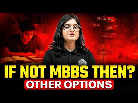 If Not MBBS Then What? 🤔 Best Career Options After NEET 2026 | BAMS, BHMS, BSc Nursing | PW NEET
