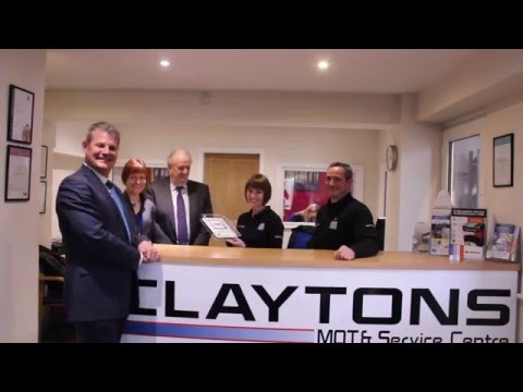 Claytons MOT & Service Centre first IMI Recognised Employer in Leeds