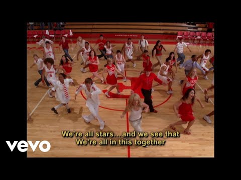 We Re All In This Together From High School Musical Sing Along