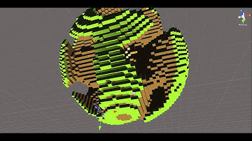Planetoid Voxel Engine test