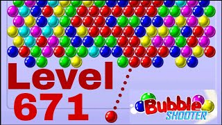 bubble shooter game level 671 winn @Yara.gamer248