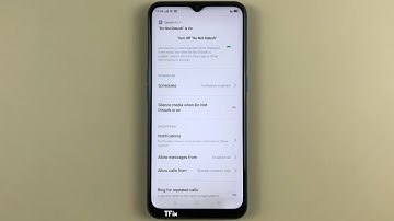 Do Not Disturb on OPPO A31 Android 9