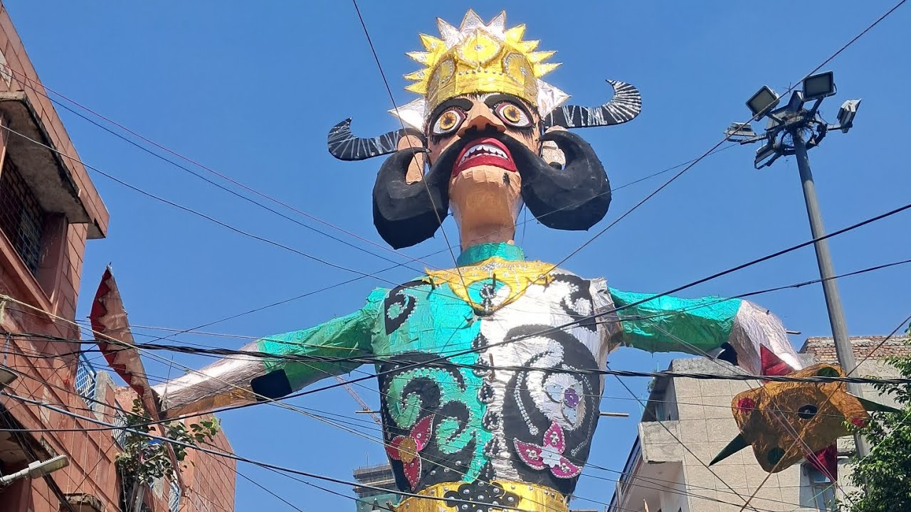 pandav nagar best 👌 Ravan vlog#