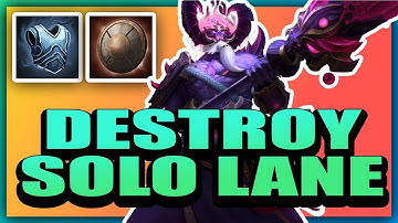 Guan Yu SPLITS BAKASURA IN HALF in Solo Lane EASY | SMITE Conquest