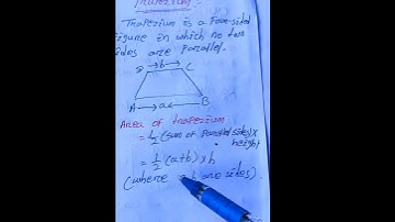Trapezium||Mensuration formula||dr.gajendra purohit||Wifistudy||mr.dhand#ytshorts #shorts
