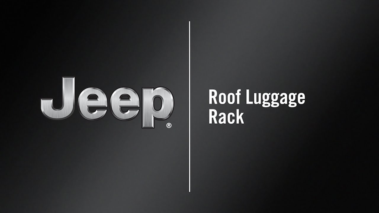 Roof Luggage Rack | How To | 2020 Jeep Grand Cherokee - YouTube