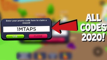 ROBLOX ALL TAPPING SIMULATOR CODES 2020!