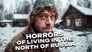 Shocking Living Conditions in Russia’s North: Decaying Wooden Houses